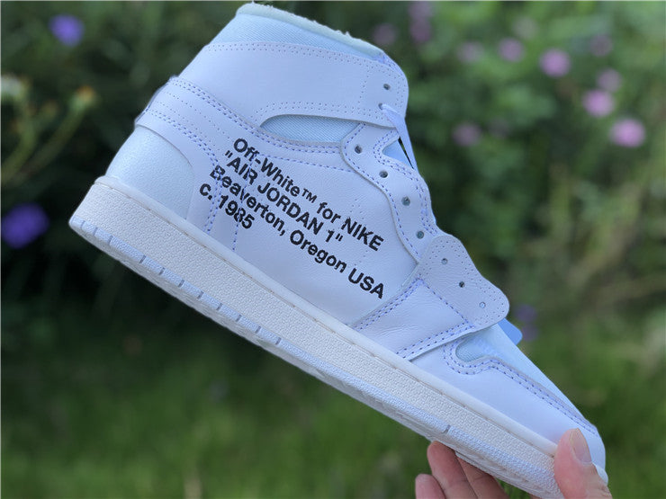 Jordan 1 Off White -White