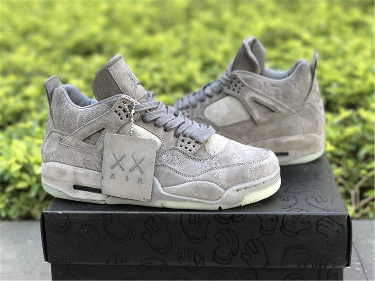 Jordan 4 Kaws - Cool Gray