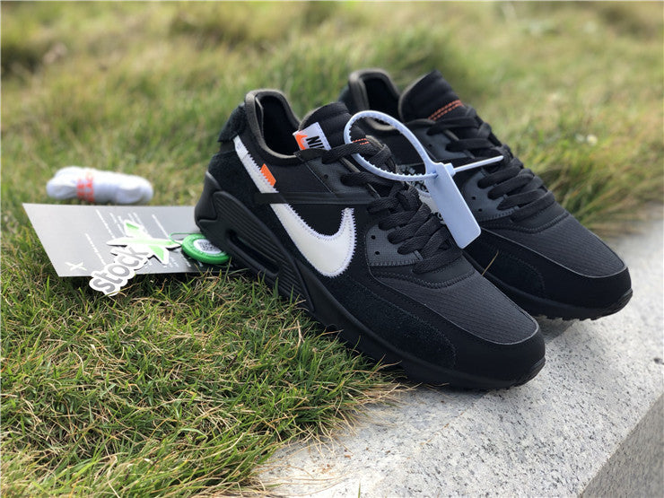 Air Max 90 Off White - Black