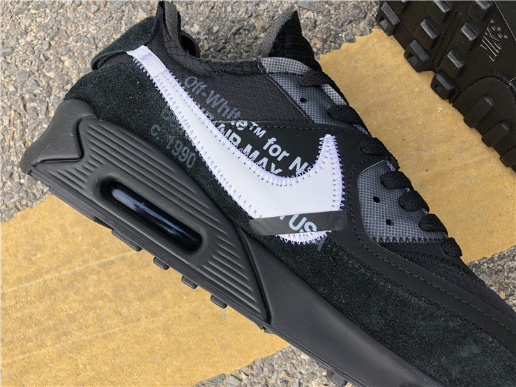 Air Max 90 Off White - Black