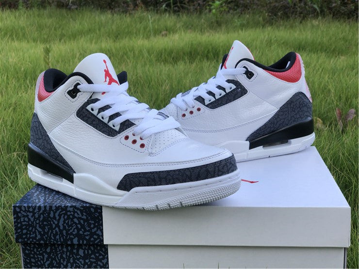 Jordan 3 - Co JP Fire Red