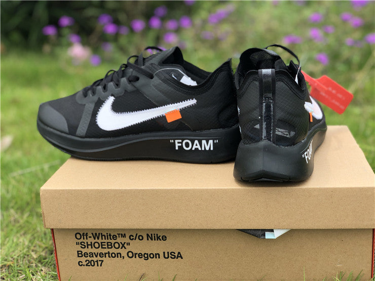 Zoom Fly Off White - Black