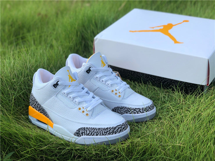 Jordan 3 - Laser Orange