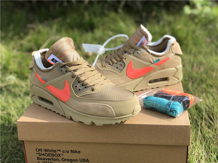 Air Max 90 Off White - Desert Ore