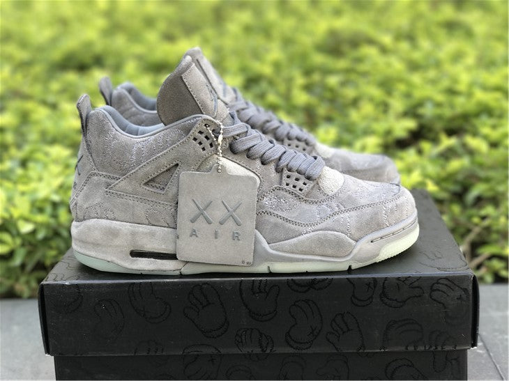 Jordan 4 Kaws - Cool Gray