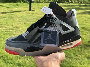 Jordan 4 Off White - Breds