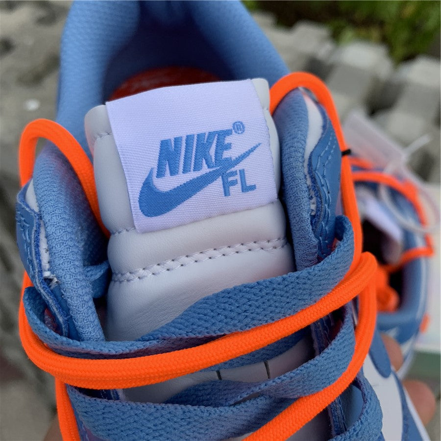 Nike Off White Dunk Low - Futura Blue