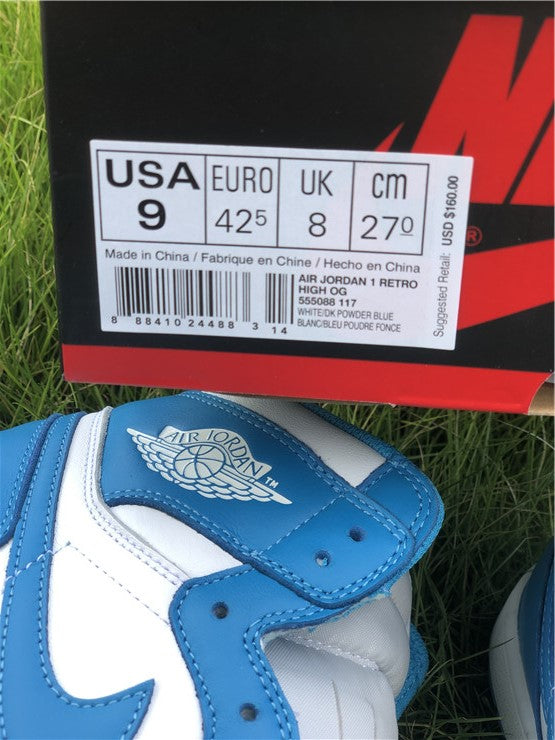 Jordan 1 High - UNC