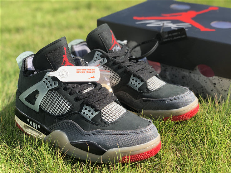 Jordan 4 Off White - Breds