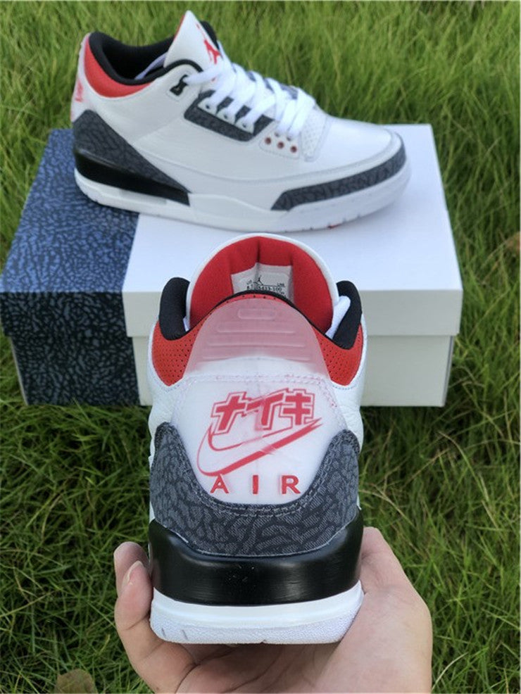 Jordan 3 - Co JP Fire Red