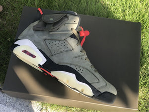 Jordan 6 Travis Scott - Army Green