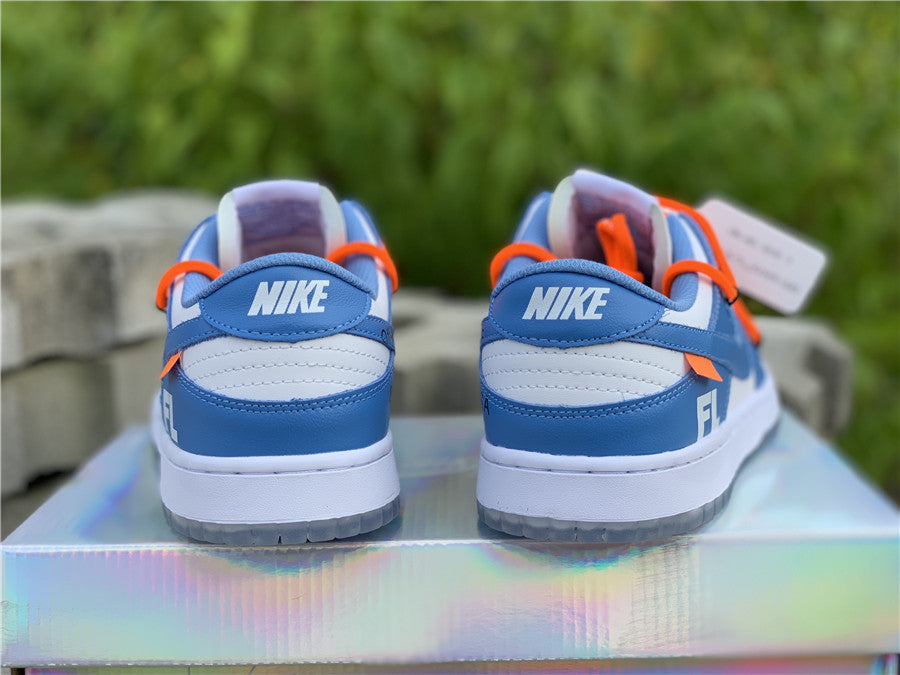 Nike Off White Dunk Low - Futura Blue