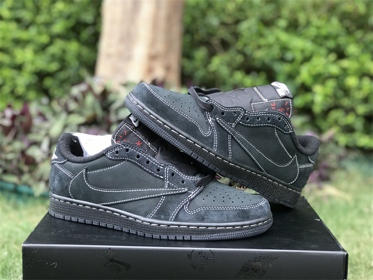 Jordan 1 Low Travis Scott - Black Phantom