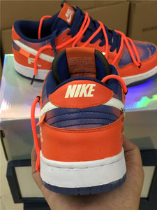 Nike Off White Dunk Low - Futura Electric Orange