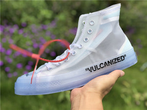 Chuck Off White High - White