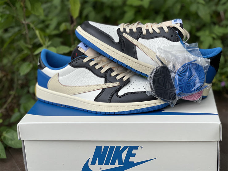 Jordan 1 Low Fragment - Travis Scott