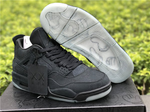 Jordan 4 Kaws - Black