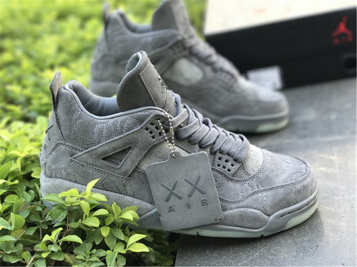 Jordan 4 Kaws - Cool Gray