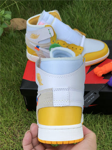 Jordan 1 Off White - Canaire Yellow