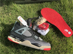 Jordan 4 Off White - Breds