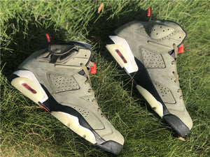 Jordan 6 Travis Scott - Army Green