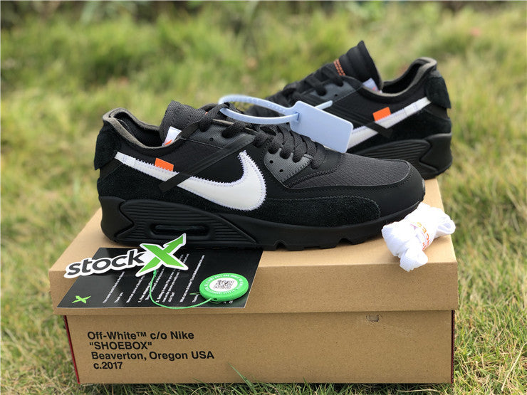 Air Max 90 Off White - Black