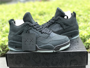 Jordan 4 Kaws - Black