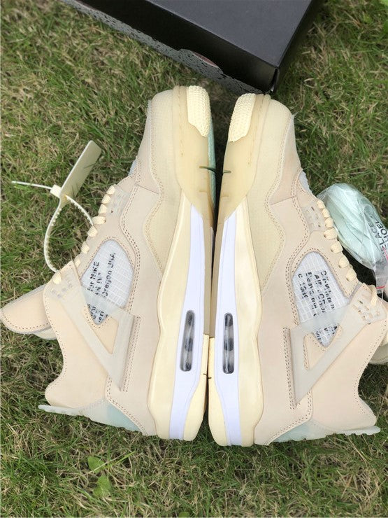 Jordan 4 Off White - Sail