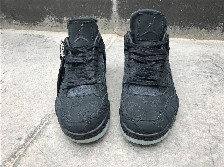 Jordan 4 Kaws - Black