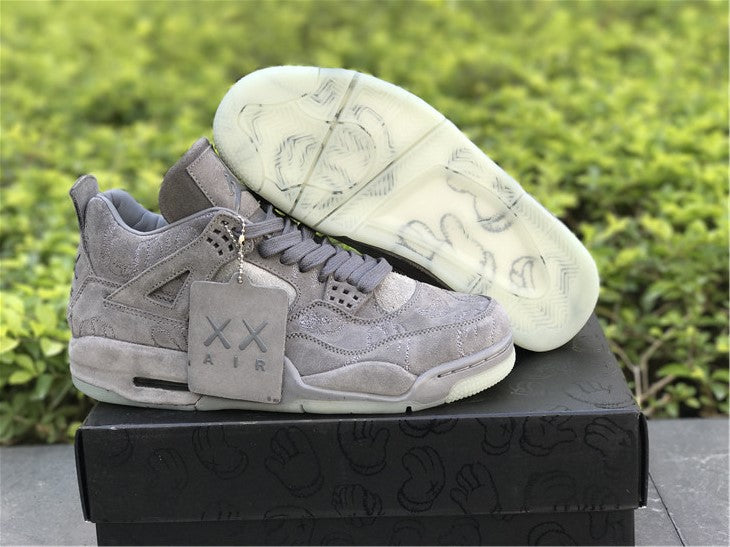 Jordan 4 Kaws - Cool Gray