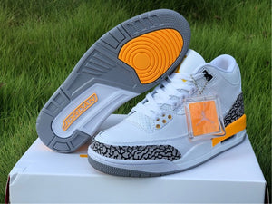 Jordan 3 - Laser Orange