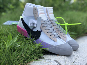 Blazers Off White Mid - Wolf Grey