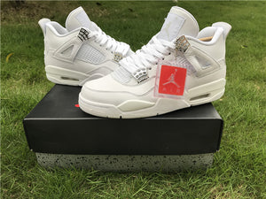 Jordan 4 - Pure Money Silver