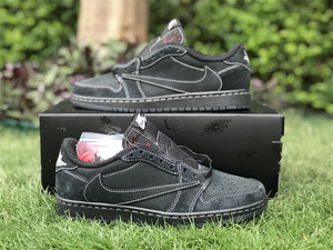 Jordan 1 Low Travis Scott - Black Phantom