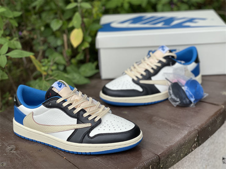 Jordan 1 Low Fragment - Travis Scott