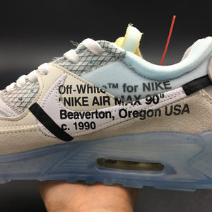 Air Max 90 Off White - Ice