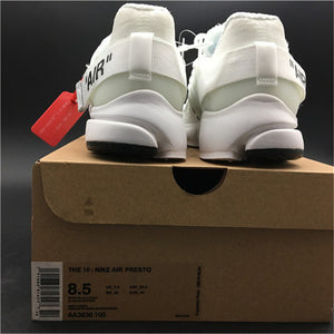 Air Presto Off White - White