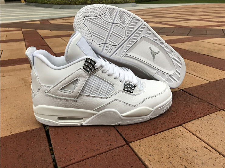 Jordan 4 - Pure Money Silver