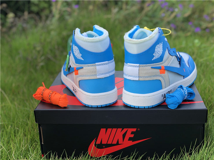 Jordan 1 Off White - Carolina Blue