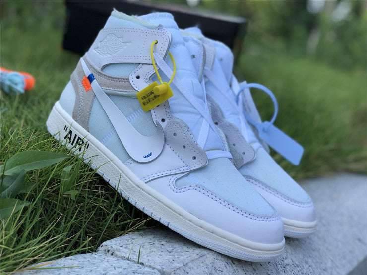 Jordan 1 Off White -White