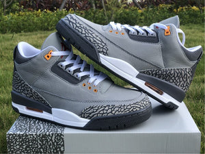 Jordan 3 - Cool Grey