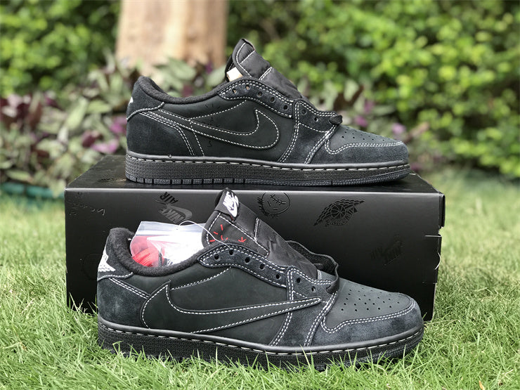 Jordan 1 Low Travis Scott - Black Phantom