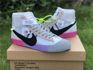 Blazers Off White Mid - Wolf Grey