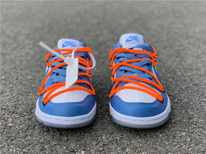 Nike Off White Dunk Low - Futura Blue