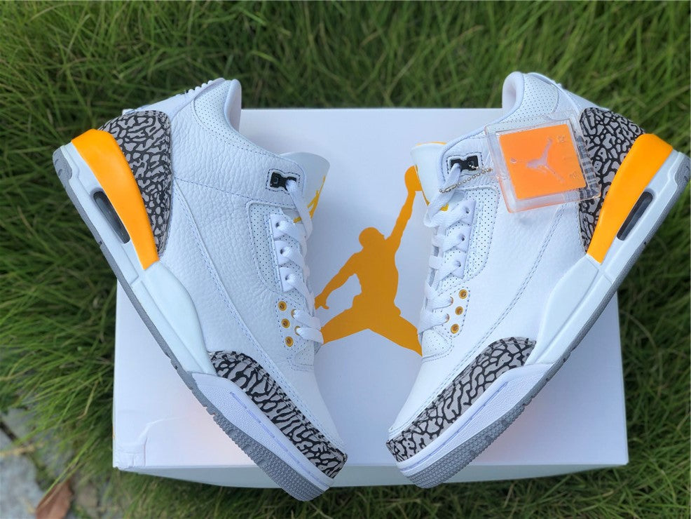 Jordan 3 - Laser Orange