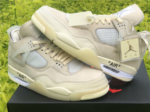 Jordan 4 Off White - Sail