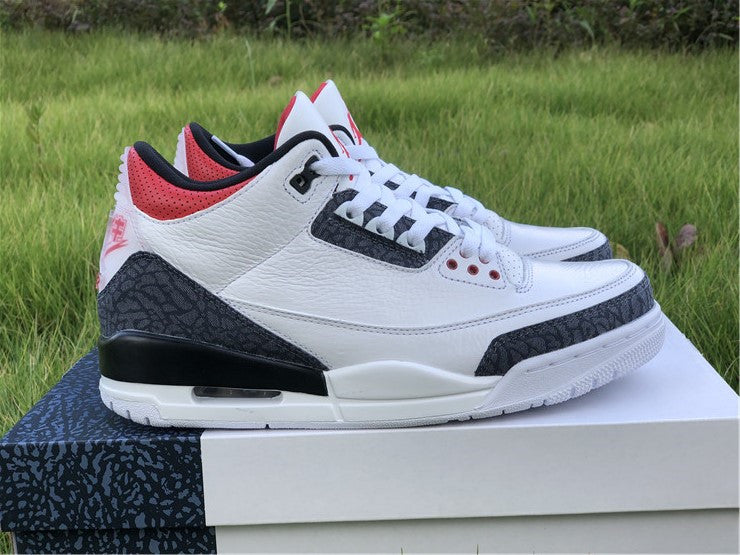 Jordan 3 - Co JP Fire Red