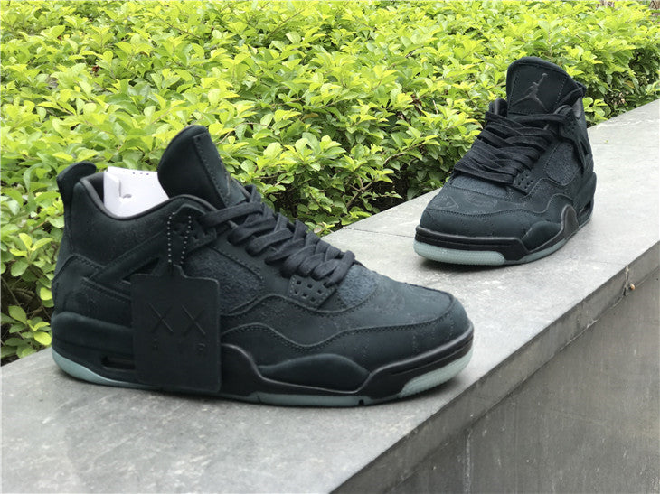 Jordan 4 Kaws - Black