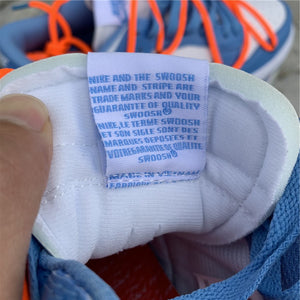 Nike Off White Dunk Low - Futura Blue