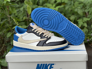 Jordan 1 Low Fragment - Travis Scott